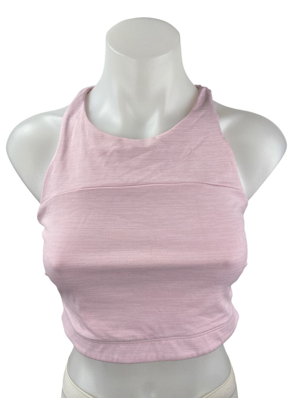 Outdoor Voices Pink Sleeveless Racerback Activewear Sports Bra Crop Tank Top M
